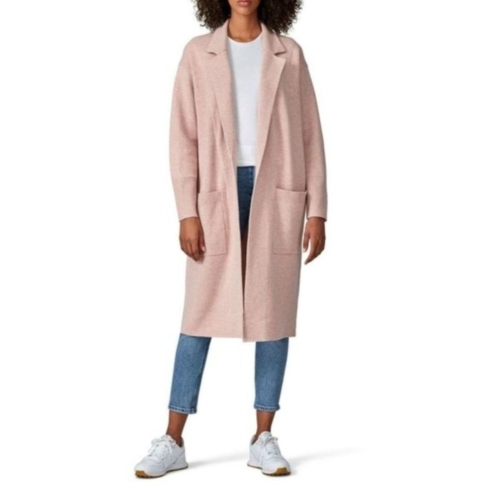 J.Crew Ella Sweater Blazer Pink Long Cardigan Jacket AD753 XS